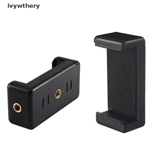 Ivywthery Universal Phone Clip Bracket Selfie Holder Mount Tripod Monopod Stand for iPhone MX