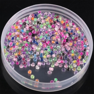 500 unids/lote 3 mm Color caramelo perlas acrílicas para hacer joyas DIY accesorios de joyería (6)