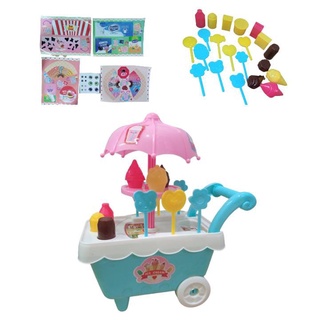 Carrito de helados para niños, juguetes, carrito de helados, tienda de helados, juguetes educativos, venta de juegos de helados