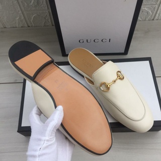Gucci slop sandalias princetown cuero espejo calidad fullset caja (4)