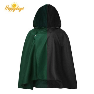 ❤feliz❤Anime sudaderas con capucha de la legión uniforme Unisex verde negro capa capa Cosplay disfraz