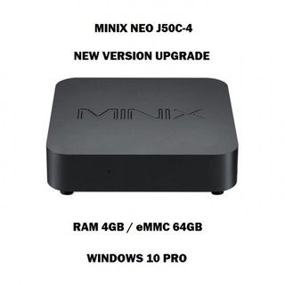 Minix J50C-4-64 Mini PC-Intel J500C RAM 4GB ROM 64GB - Windows 10 Pro