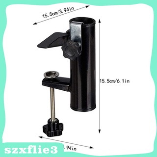 [Szxflie3] abrazadera soporte Clip paraguas soporte de mesa silla abrazadera Parasol soporte soporte (1)