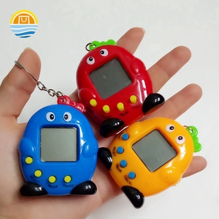 [tch] tatuajetchi juguetes electrónicos mascotas 90s nostálgico 168 mascotas en un juguete virtual mascota cibernética 6 estilo tamagochi pingüinos juguete jp1