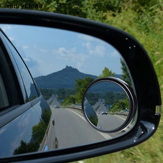 murycloak 1pc espejo de punto ciego negro coche 360 ángulo vista espejo retrovisor ajustable mx