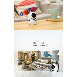 1080P WiFi inalámbrico IP cámara hogar oficina seguridad vigilancia bebé Monitor (7)