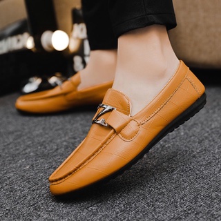 2021 nuevos guisantes zapatos de los hombres perezoso casual zapatos de cuero suave zapatos de los hombres de todos los partidos de suela suave y transpirable2021 (7)