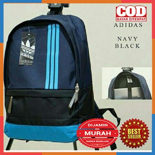 Adidas - mochila para ordenador portátil (línea, mochila escolar, gimnasio, bolsa de deporte)