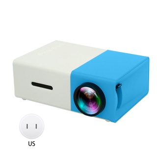 Home proyector LED proyector enseñanza oficina portátil Durable USB soporte tarjeta TF