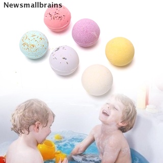 newsmallbrains 1pc 60g burbujas bombas de baño spa bola de sal exfoliante hidratante sal de baño jabón nsb