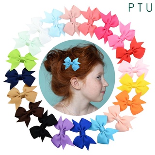 ✨ PTU✨Small All-match Bow Hairpin Baby Headdress for Girls Simple Style Hairclips (1)