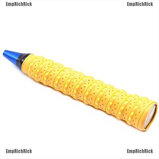 Venta caliente Absorb sudor raqueta antideslizante cinta mango agarre para tenis bádminton Squash Band (7)