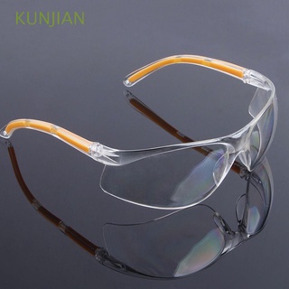 kunjian gafas transparentes de seguridad de trabajo gafas de laboratorio pc laboratorio gafas de ojos glasse