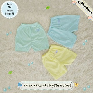 Pantalones cortos de cuadros de Color sólido para bebé recién nacido