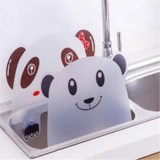 lindo panda sucker taza de agua salpicadura de agua impermeable deflector de pantalla lavabo lavabo soporte (6)