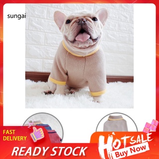 Sun_suéter suave para perro espesar a prueba de frío/suéter para mascotas a prueba de frío/accesorio para mascotas