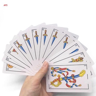 Apas 50 Cartas baraja De barajas De juego De Cartas familiar juego De mesa Cartas mágicas De póker (1)