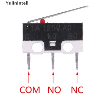 Yimy 10Pcs interruptor de límite botón interruptor 1A 125V AC ratón interruptor 3Pins Micro Switch Jelly (8)