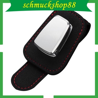 [✔️Schmu✔️] Holder Clip Hanger Eyeglasses Mount for Car, 180 Rotational Car Glasses Holder with Ticket Card Clip, Easy to Use