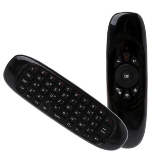 o ruso inglés C120 Fly Air Mouse 2.4G Mini teclado inalámbrico recargable mando a distancia para PC Android TV Box (9)