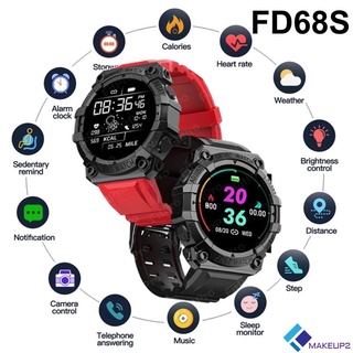 reloj Inteligente FD68 a prueba de agua Para hombres mujeres reloj deportivo frecuencia cardiaca presión Arterial impermeable reloj Inteligente Para Android Ios FD68S Smartwatch makeup2