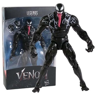 Marvel Legends Series Venom 6 Pulgadas Coleccionable Figura De Acción Veneno Juguete , Diseño Premium Y 3 Accesorios LAS