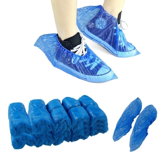 TANYA zapatos útiles cubre impermeable accesorios de zapatos cubre botas desechables 90Pcs azul plástico Overshoes/Multicolor (5)