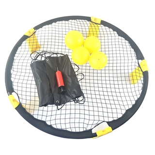 ❀Strawberries❀-Beach Volleyball Game Set, Inflatable Spike Ball Set for Indoor Outdoor