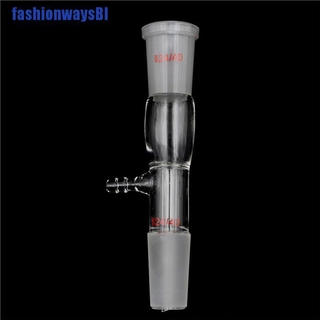 [fashionwaysbi] 24/40 vidrio vacío despegue adaptador de laboratorio tubo recto adaptador de entrada de gas 0 0 0 0 0 [fwbi]