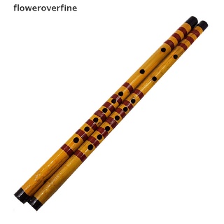 flmx - clarinete de flauta de bambú tradicional, instrumento musical, 7 agujeros, 42,5 cm, martijn