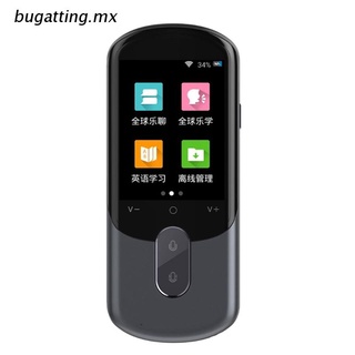 bugatting.mx soporte sin conexión 12 idiomas alta inteligencia traductor de idiomas fotográfico idioma comunicación herramienta de pantalla cámara
