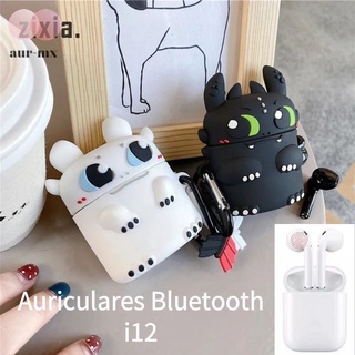 mini Audífonos bluetooth inalámbrico inpods i12 tws Universal Cute Audífonos +Cubierta protectora /para iOS o Android auricular bluetooth 5.0