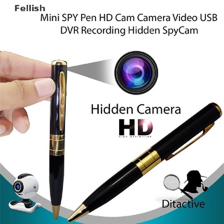 [Fel] Pequeño Mini DV DVR Cam oculto espía pluma cámara grabadora espía videocámara MY436