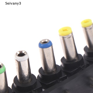 [sei3] 8pcs universal ac dc cable de alimentación adaptador de enchufe cargador puntas para pc portátil mx33