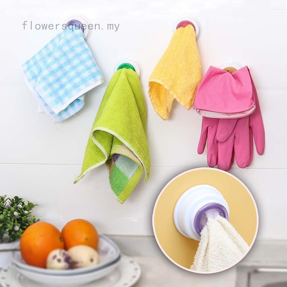 Titular de la organización del hogar Rack suministros de cocina ganchos de tela accesorios perchas de toalla hogar