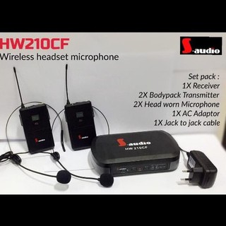 Micrófono inalámbrico s-audio para HW 210 CF