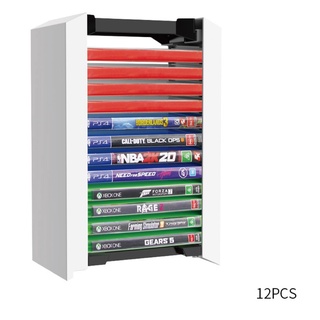 los Host Game Disk Tower Storage Rack Store 12 Game Discs For PS4 PS5 Switch XboxOne (6)