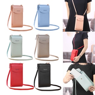 Osier/accesorios De cuero Pu con gran capacidad para niñas/bolsas De hombro/bolsas De teléfono Celular/Multicolor (8)