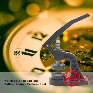 tracy professional watch repair kit de reloj de tapa de la máquina de tapa de la tapa de la herramienta de escritorio reloj con u0y5
