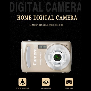 Cámara Digital Portátil De cámara De 16 millones Hd pixeles compacto cámara Digital Para niños Adolescentes ancianos negros (5)