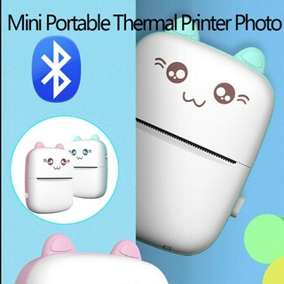 Mini Thermal Printer Photo Pocket Photo Printer Printing Wireless Portable PAS