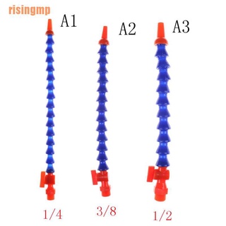 Risingmp (¥) Flexible 1/4" 3/8" 1/2" manguera de refrigerante de agua boquilla redonda con interruptor