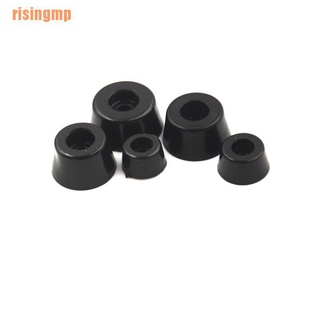 Risingmp (¥) 10Pcs antideslizante pies de goma Protector almohadillas muebles instrumento caso parachoques