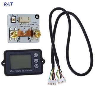 RAT DC 8-80V 50A Battery Coulometer TK15 Battery Tester for LiFePo Coulomb Counter