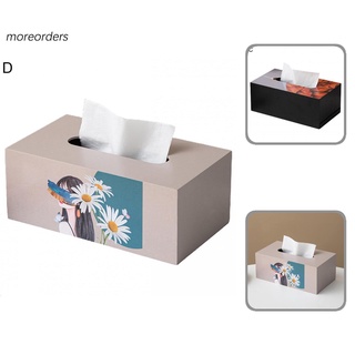 (nuevo) cajas de pañuelos antideformadas llamativos para el hogar, soporte de papel duradero para oficina