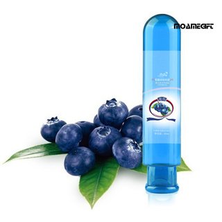 moamegift 80ml sabor a fruta a base de agua lubricante sexual comestible adultos anal gel oral (6)