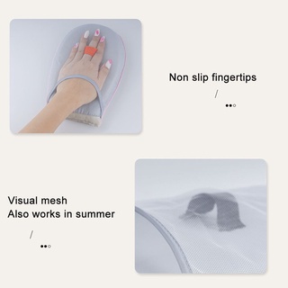 VISUAL Nuevo Estante de mesa de hierro Mano Almohadilla Tabla de planchar Mini Mitones Poseedor Guante resistente al calor Manga (4)