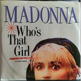 Madonna who's That Girl UK versión LP vinilo disco