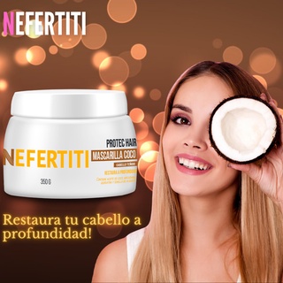 Nefertiti Tratamiento Cabello Teñido Hidrata Repara Protege Coco 350g