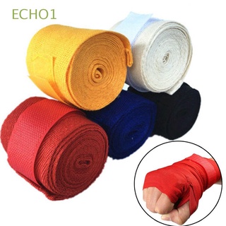 ECHO1 Durable El boxeo Hand Wraps|Protector de muñeca Puño vendaje Bucle pulgar Algodón La perforacion Gancho Guante/Multicolor